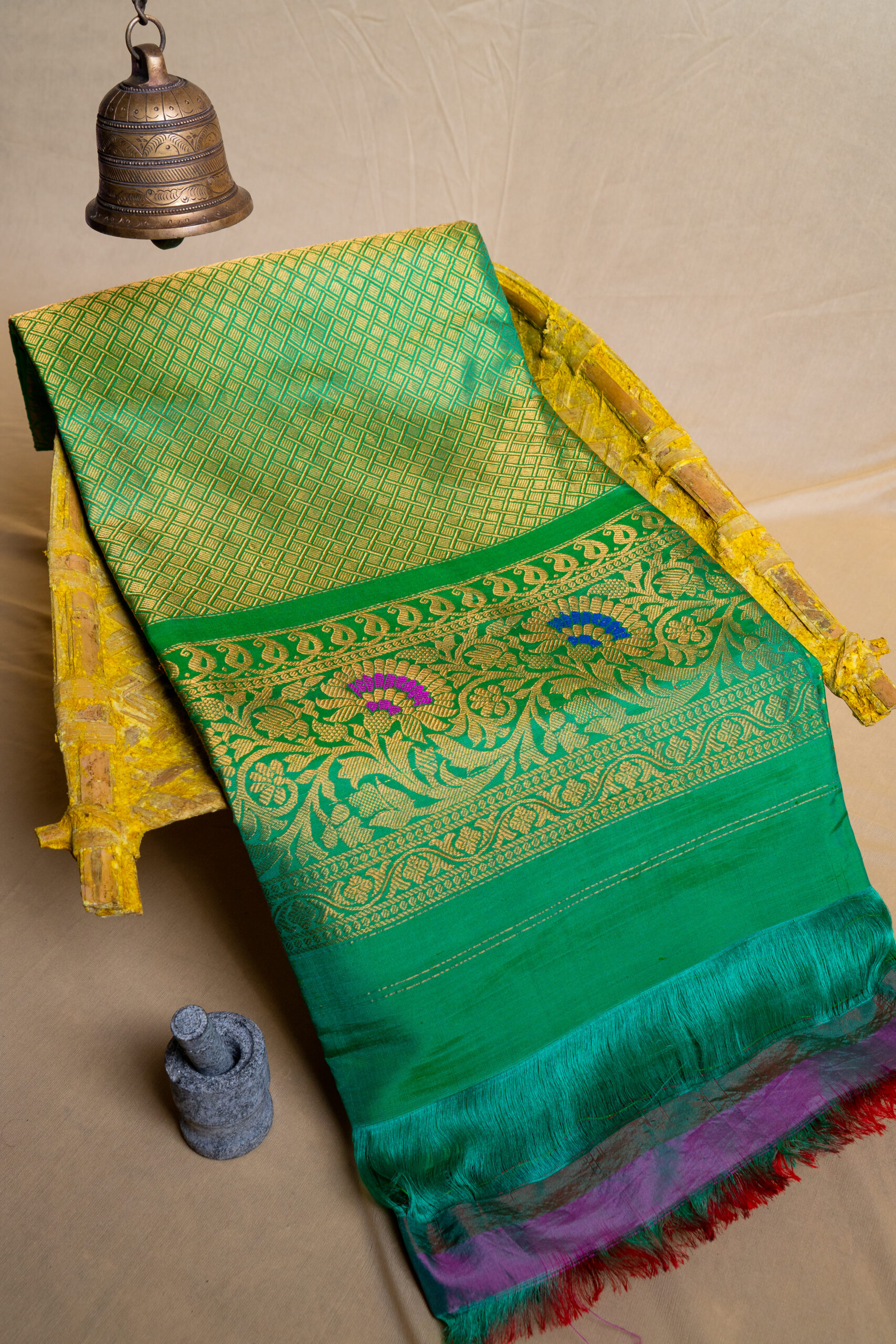 Gadwal Brocade saree - Image 3