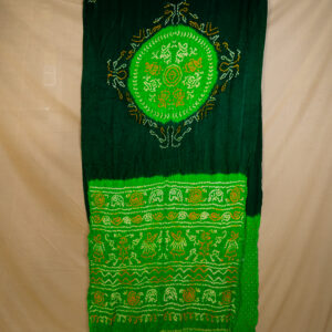 Bandhej Dola silk saree
